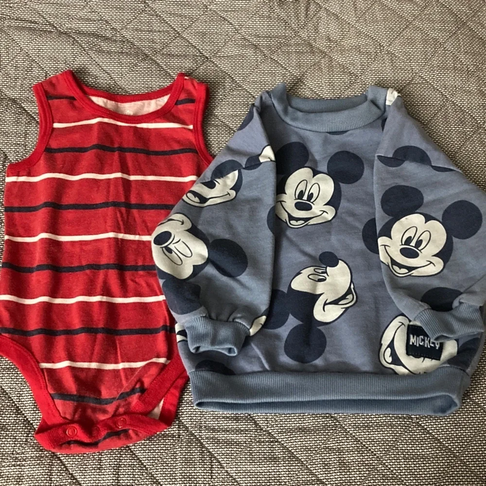 Carter's Blue and Pink Plaid Button Down Shirts (D). Bundle